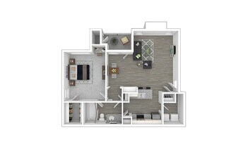 Memorial City 1018 floor plan